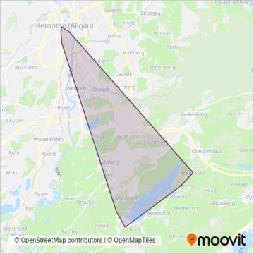 Схема покрытия компании Schattmeier