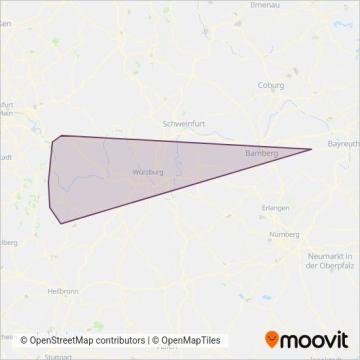 Схема покрытия компании BUS
