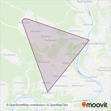 Schneider coverage area map