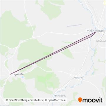 Схема покрытия компании Bus13