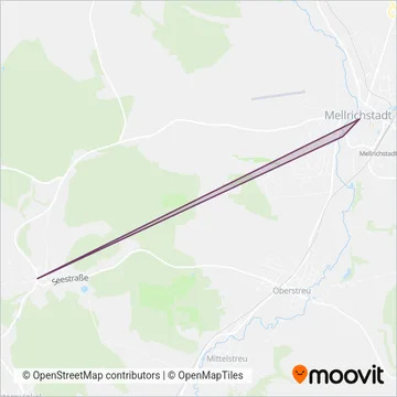 Bus13 coverage area map