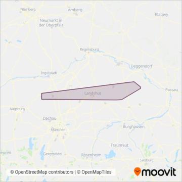 Схема покрытия компании Ebenbeck