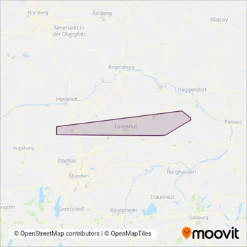 Ebenbeck coverage area map