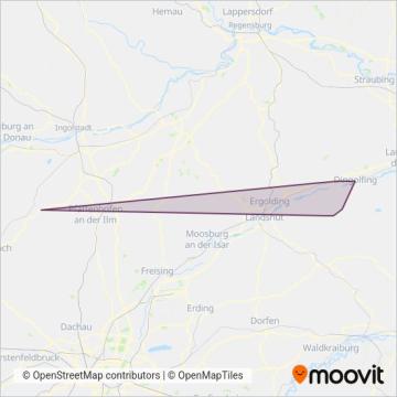Схема покрытия компании Mückenhausen