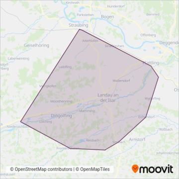 Схема покрытия компании Reicheneder
