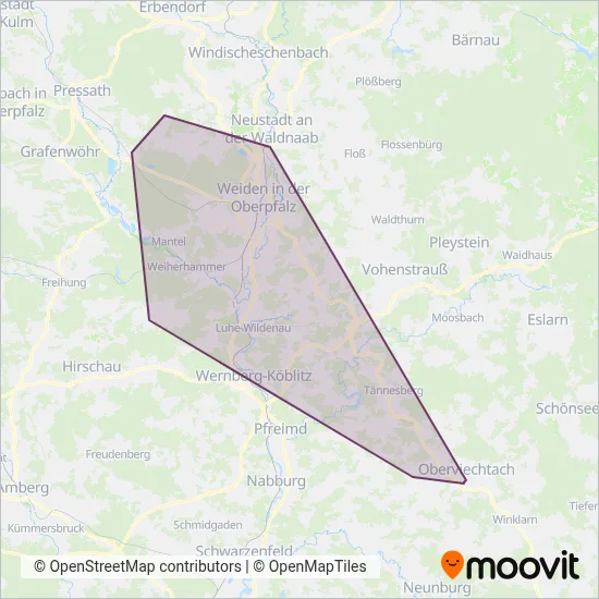 Überlandverkehr Verbundsgebiet