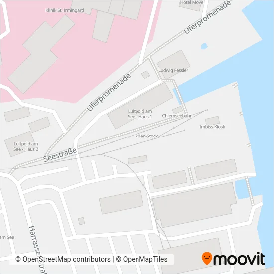 Chiemsee-Schiffahrt Ludwig Feßler (Bahn) Verbundsgebiet