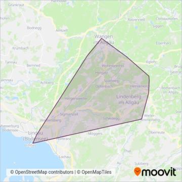 Схема покрытия компании Sohler Wangen