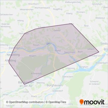 Схема покрытия компании Karl Beck GmbH & Co. KG