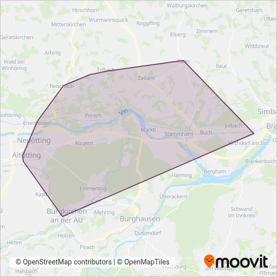 Karl Beck GmbH & Co. KG coverage area map