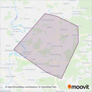 Схема покрытия компании KT