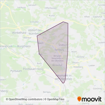 Federl coverage area map