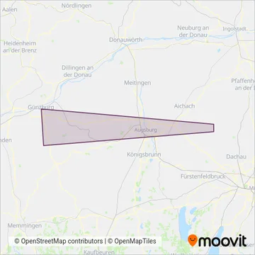 Probst coverage area map