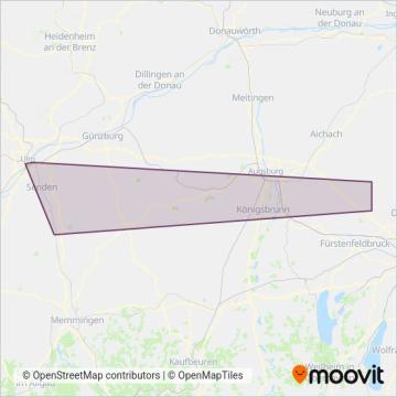 Схема покрытия компании Gairing NU