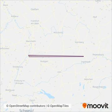 Схема покрытия компании Bus VBK