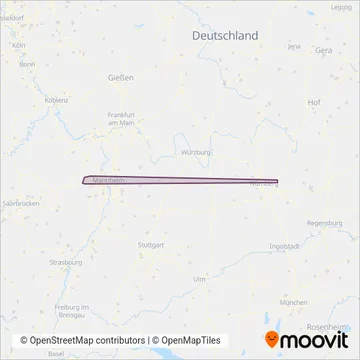 Verkehrsbetriebe Leininger Land/Behles coverage area map