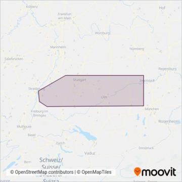 Схема покрытия компании RVS
