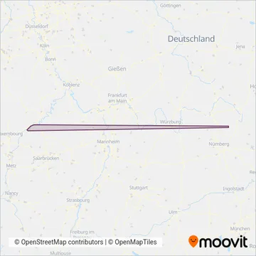 Stadtwerke Trier coverage area map