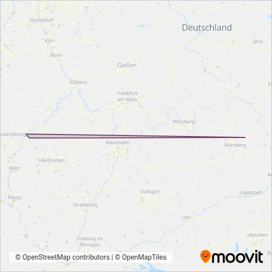 Saargau on Tour coverage area map