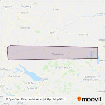 Схема покрытия компании Landkreis Tuttlingen