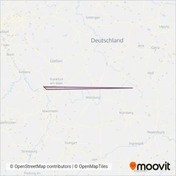 Схема покрытия компании ESWE Verkehrsgesellschaft mbH