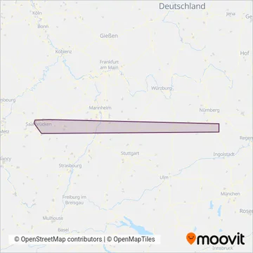 Reise Fischer GmbH coverage area map
