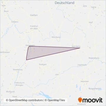 Схема покрытия компании Vorderpfalz