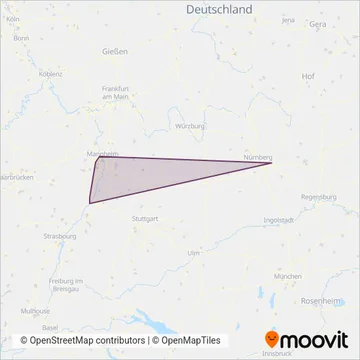Vorderpfalz coverage area map