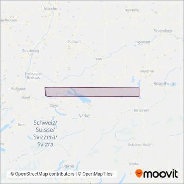 Схема покрытия компании SBG-Waldshut