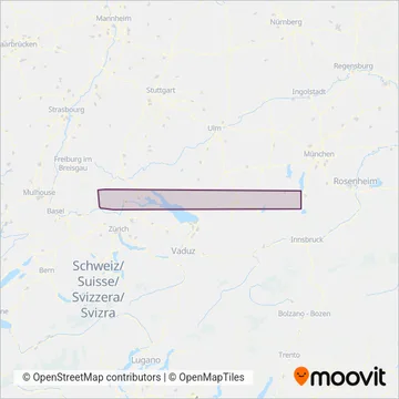 SBG-Waldshut coverage area map