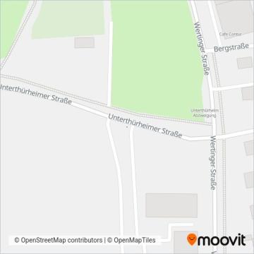 Схема покрытия компании Schwabenbus Dillingen (Поезд)