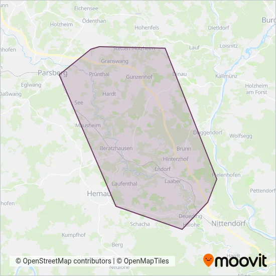 Landkreis Neumarkt OPf Verbundsgebiet