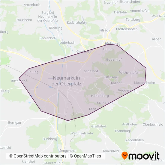 Stadtbus Neumarkt Verbundsgebiet