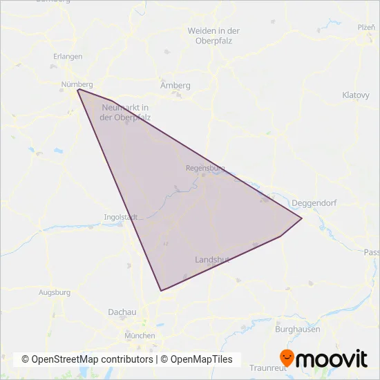 deu.mobil GmbH Verbundsgebiet