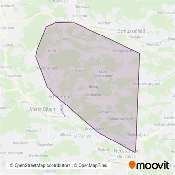 Schilk coverage area map