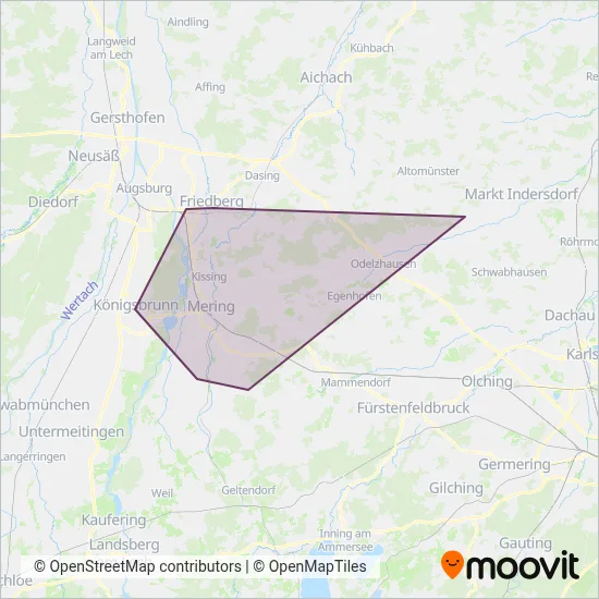 Lech Süd (ab 2025) Verbundsgebiet