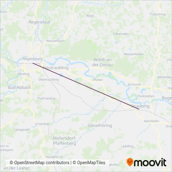 DB SEV GmbH coverage area map