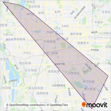 北京公交有轨电车有限公司 coverage area map