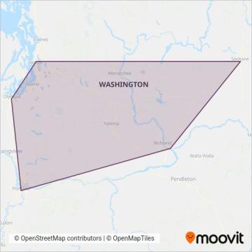 FlixBus-us coverage area map