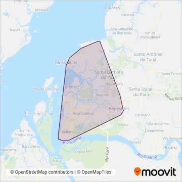 SEMOB coverage area map