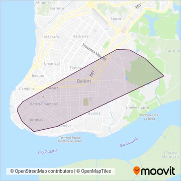 Arsenal coverage area map