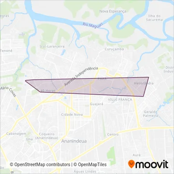 Coopcaban coverage area map