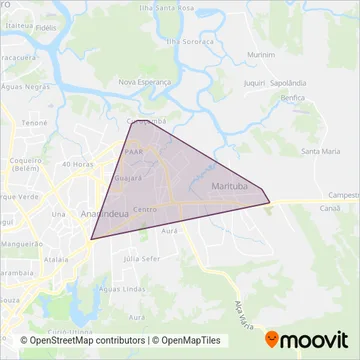 Fênix coverage area map