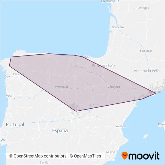 Cobertura del mapa de ALSA