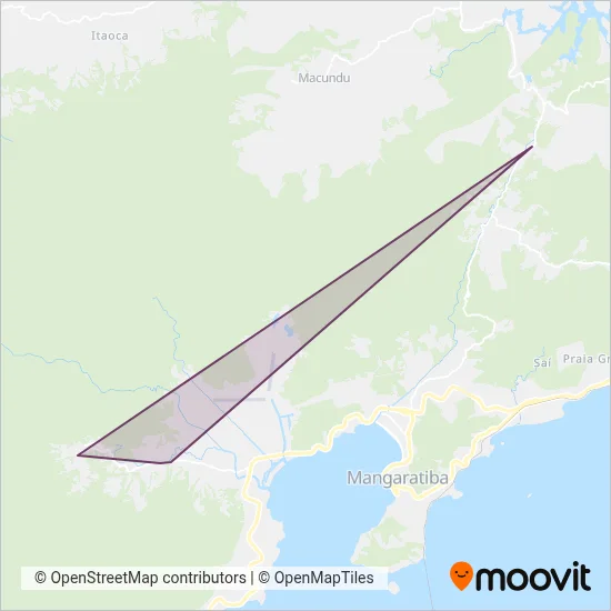 Prefeitura de Mangaratiba coverage area map