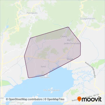 Iluminada coverage area map