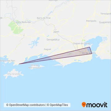 Objetiva Tour coverage area map
