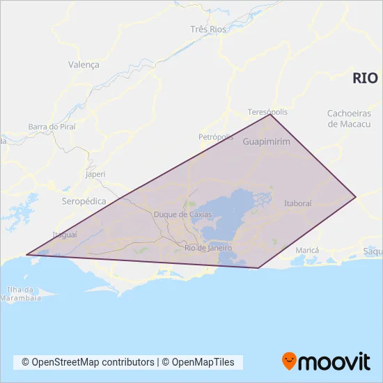 Vans coverage area map