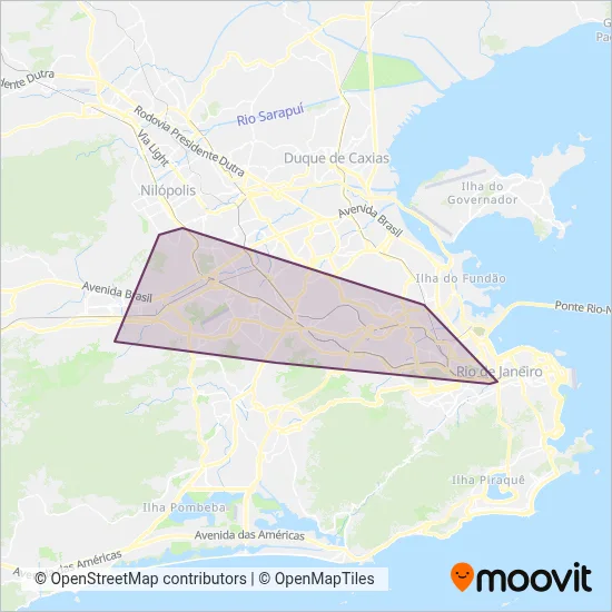 Novacap coverage area map