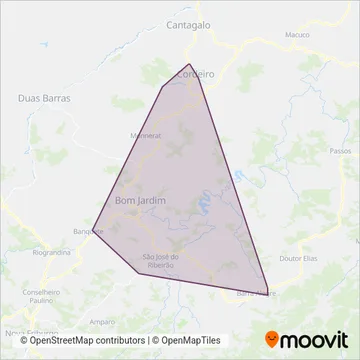 Expresso Farinha coverage area map